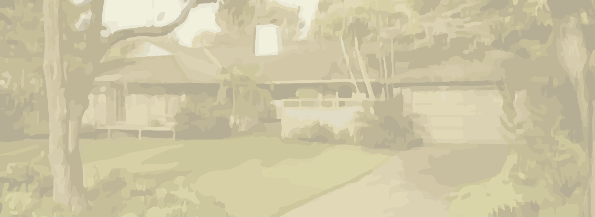 Exterior shot of the Golden Girls' house