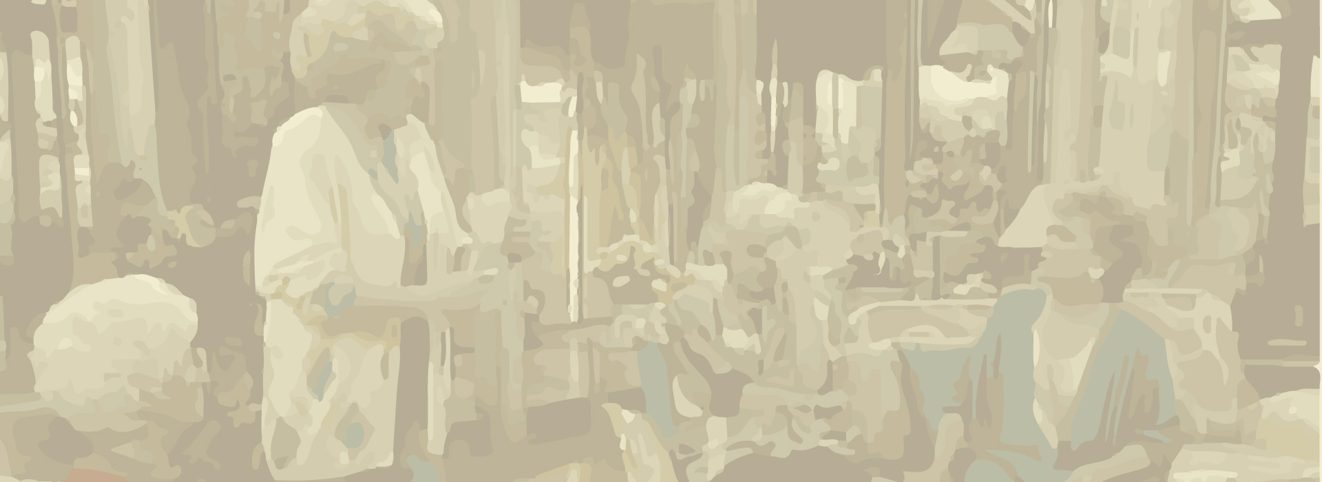 Bild von den Golden Girls im Wohnzimmer